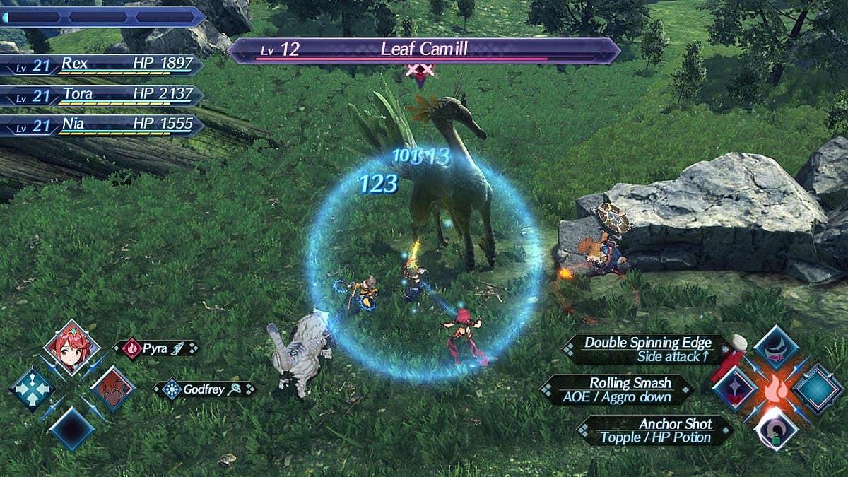Xenoblade Chronicles 2's Battle System
