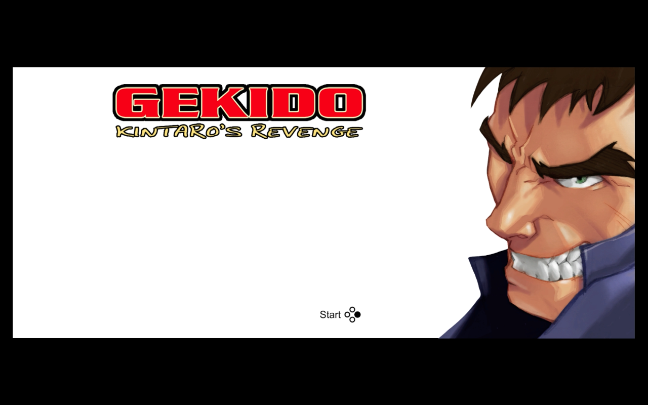 gekido switch title screen